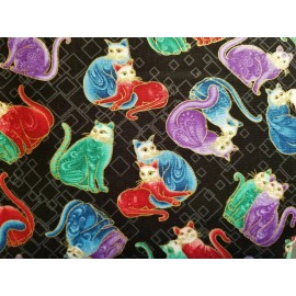 CAT-I-TUDE COTTON FABRIC BTY