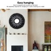Seagrass Wall Mirror Hand Woven Decorative Round Seagrass Hanging Mirror