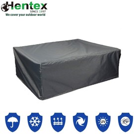 Hentex Large 88" x 58" Hentex Outdoor Patio Furniture Rectangle Table Cover Waterproof