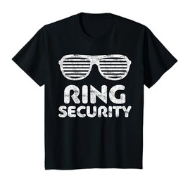 Kids Ring Security T-Shirt Kids Little Boys Ring Bearer Shirt T-Shirt