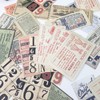 TNYKER 60pcs Antique Retro Mini Memo Junk Journal Collage Notebook