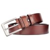 Tolumo Belts for Men, Thick Full Grain Leather Mens Belt