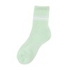 Callaway C25193204 Women's Antibacterial Deodorizing Short Socks (Line Pattern, Functional