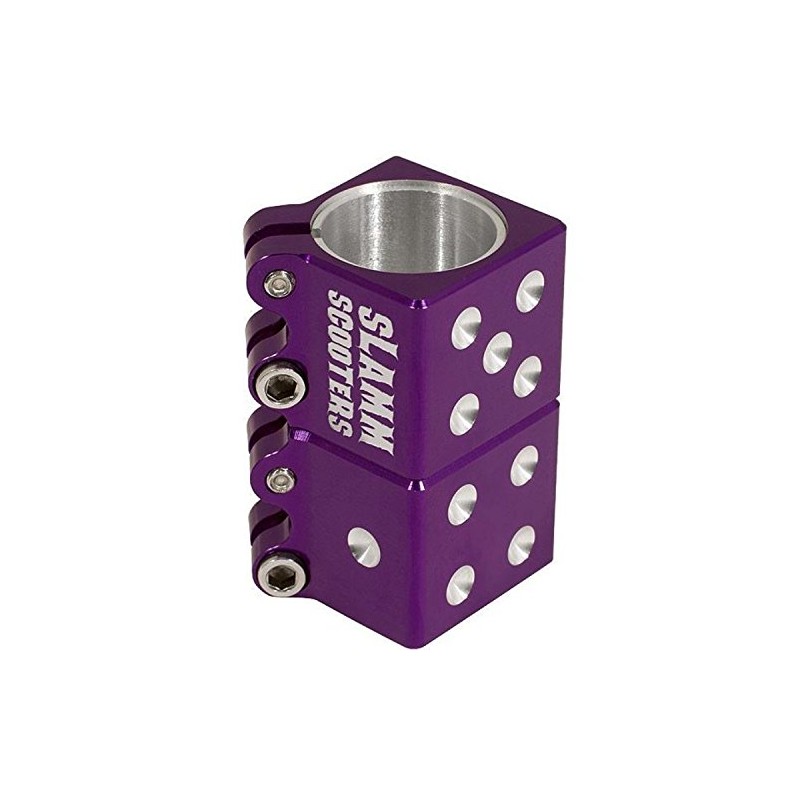 Slamm Scooters Dice Clamp, Unisex Adult, Purple, One Size