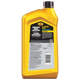 Pennzoil Platinum Euro Full Synthetic 5W-40 Motor Oil, 1 Quart (6 Pack)