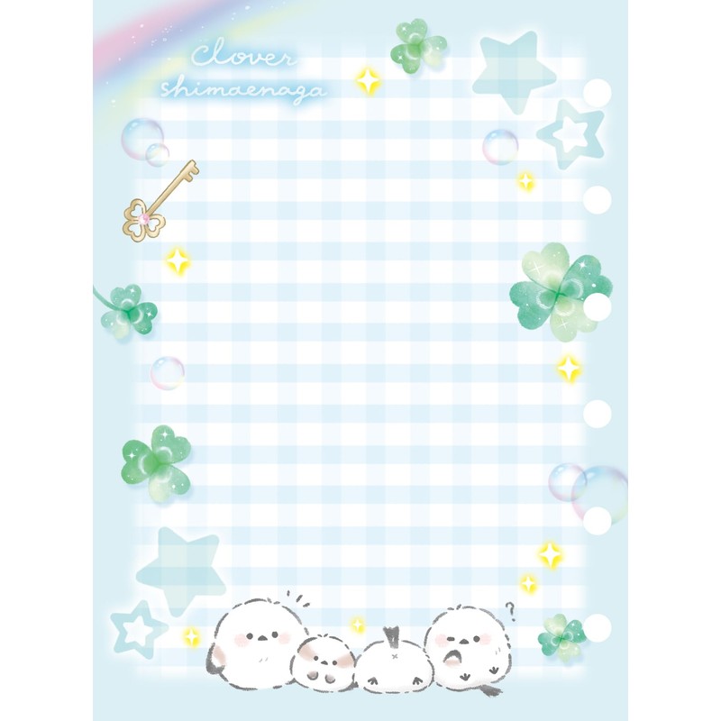 Coolier 01073 Seal Binder Sticker Book Clover Enaga