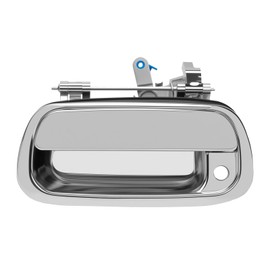 ONER Tailgate Handle Assembly with Keyhole Compatible with 2000–2006 Toyota Vehicle Tundra Replace# 69090-0C010 69090-0C030-C0 Chrome Tail Gate Handle