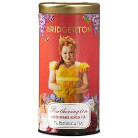 The Republic of Tea - Bridgerton Featherington, Blood Orange Mimosa Tea, 36 Tea Bags