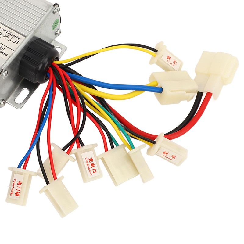 48V 1000W Brushed Controller and Throttle Grip For Electrical Scooter