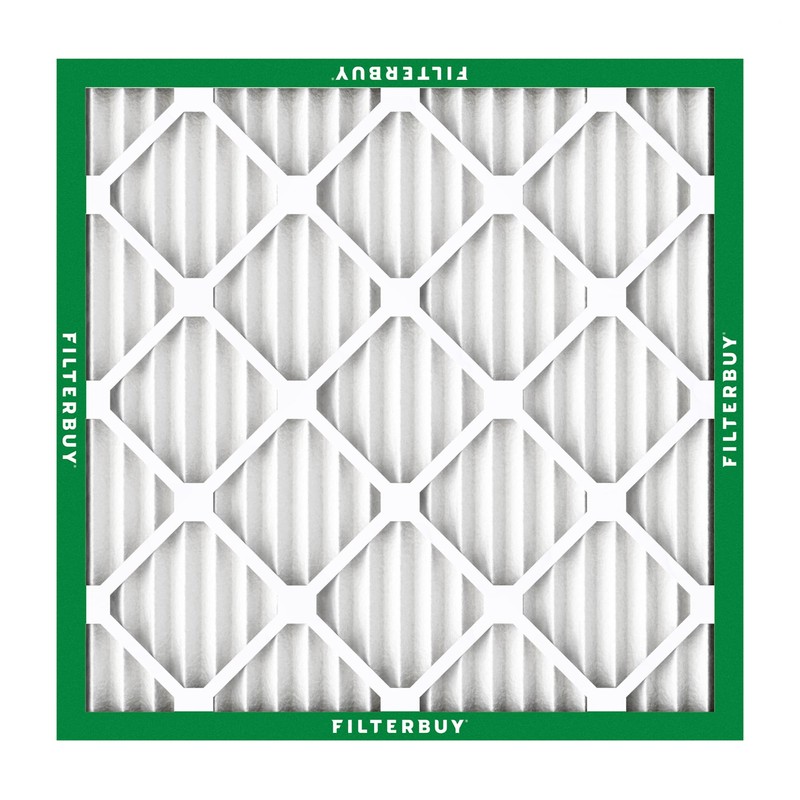 Filterbuy 20x20x1 Air Filter MERV 8 Essential Dust & Allergy