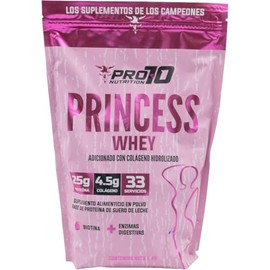 Pro 70 Performance Princess Woman Whey Protein, Suplemento Nutricional de Proteína de Suero de Leche, Envase de 1 kg (33 Servicios), Alta Calidad...  