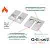 Grillrost.com Das Original Adapter Clips Suitable for Weber Q100/Q200 Grills