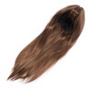 Light Brown Straight Wigs High Temperature Fiber Women Light Brown