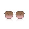 Vogue Eyewear Woman Sunglasses Light Violet Frame, Pink Gradient Brown