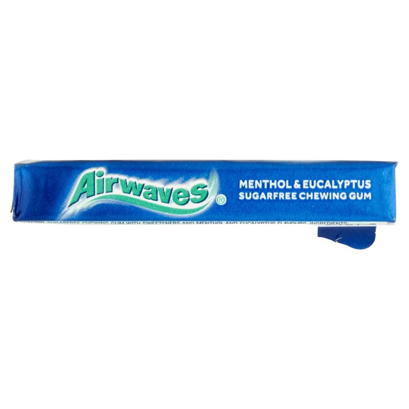 Airwaves Menthol & Eucalyptus Sugarfree Gum 10 Pellets - Pack