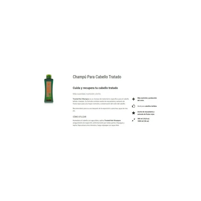 Biokera Salerm Cabellos Tratados Kit Shampoo + Mascarilla
