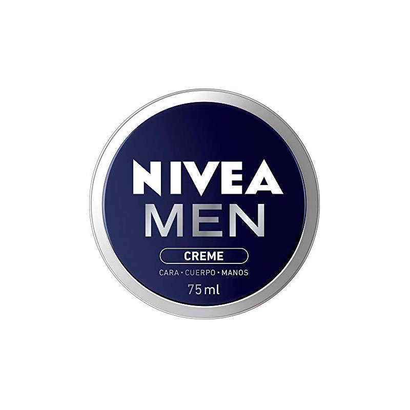 Nivea Men Creme 75ml Crema Humectante Multipropósito Cuerpo Rostro Manos