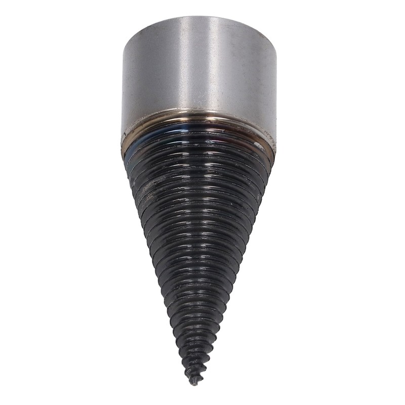 Firewood Bit Ti Coating Carbon Steel Efficient Cutting Wood Splitter