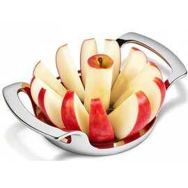 Apple Slicer and Corer 12 Stainless Steel Blades Zinc Alloy Effortless Slicing Tool