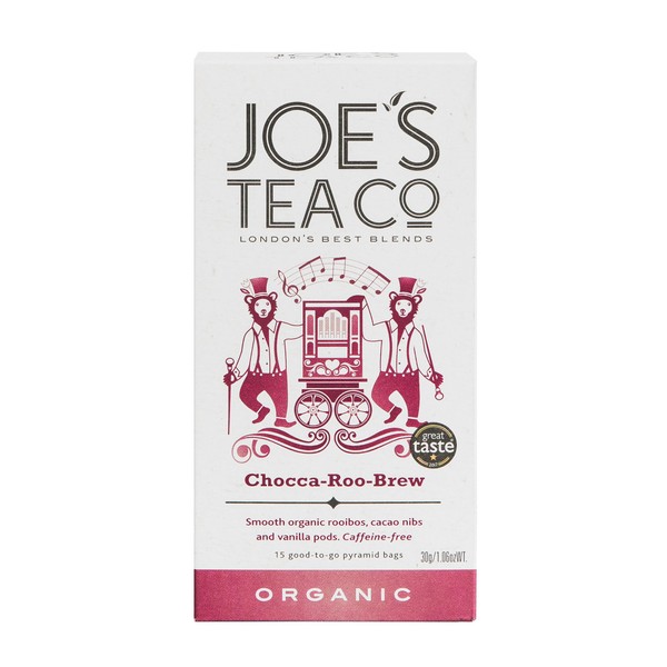 Joe's Tea Co. Chocca-Roo-Brew - 15 x organic pyramid tea