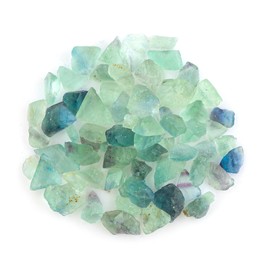 Natural Raw Green Fluorite Rare Loose Gemstone Wholesale Bulk Rough Jewelry Making Supply, Chakra & Healing Raw Stones, Wire Wrapping, DIY, Gem Collection 50 Carat Lot (Green Fluorite)