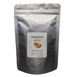Marigold Petals - Loose Calendula officinalis Petals 100% from Nature (4 oz)