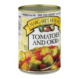 Margaret Holmes, Tomatoes & Okra, 14.5oz Can (Pack of 6)