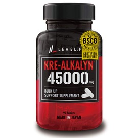 LEVEL FIT クレアルカリン 高純度クレアチンカプセル（アンチドーピング認証）90カプセル（30日分）