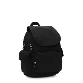 Kipling Women's City Pack Medium Backpack, Black Noir, 10.5" L x 14.5" H x 6.75" D