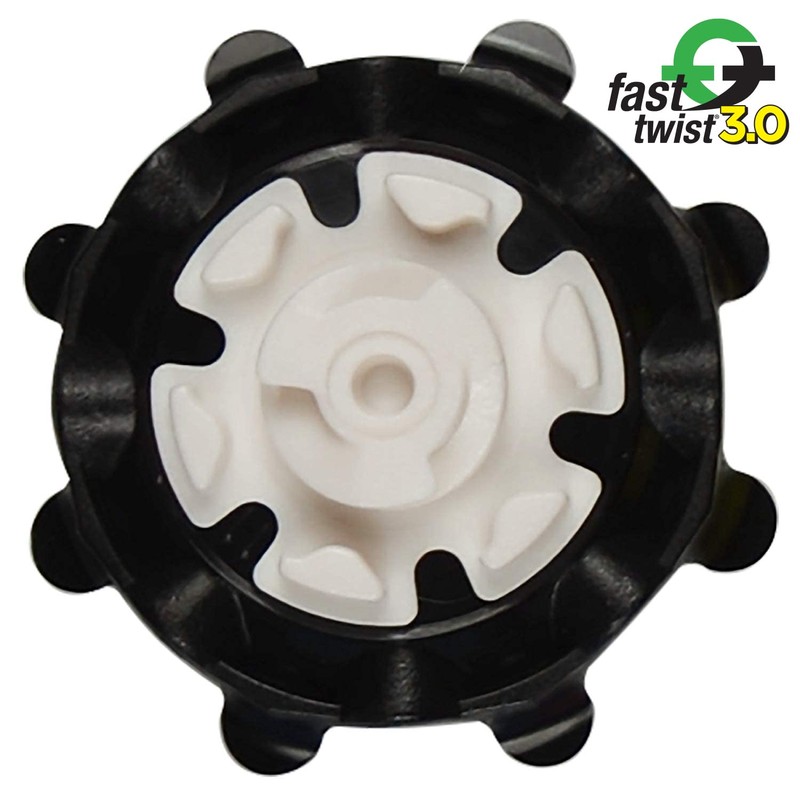 SOFTSPIKES Ft 3.0 Nero, Tacchetti da Golf Pulsar Uomo, Clamshell