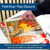 BCW Life Magazine Bags -1 Pack of 100 | Crystal