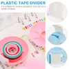 Beaupretty Tape Dispenser Donut Tape Dispensers Cutter Holder: Donut Shaped