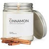 1OAK Soy Wax Scented Candles (Cinnamon) - Soy Candles for Home Scented - Long Burning Premium - Hand-Poured (7oz.)