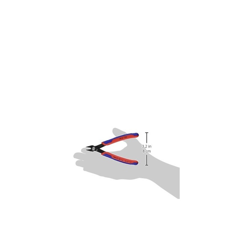 KNIPEX Tools 78 61 125 5-Inch Electronics Super Knips Comfort