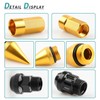 YeshineAuto M14x1.5 Anti Theft Wheel Spike Lug Nut 24 PCS