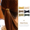 Healvian Thick Hair Ties 6pcs Seamless Elastic Hair Scrunchies for