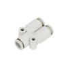 SK11 One-Touch Pipe Fitting Union Wy for 0.2 inch (6