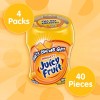 Juicy Fruit Gum 4 Pack Original Bubble Gum Chewing Gum