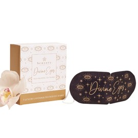 7 Divine Eyes Self-Heating Eye Masks, Box of 7, Relaxing Lavender Eye Mask for Puffy Eyes and Soothing Sleep Mask