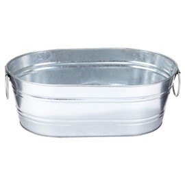 Little Giant Miller Manufacturing Galvanized Oval Tubs Steel Durable Heavy Duty 2 Gallon