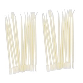 FOMIYES 40 Pcs Lashes Spoolie Comb Eyelash Grafting Tool Set Perfect for Professional Eyelash Application