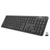 Arteck 2.4G Wireless Keyboard Ultra Slim Full Size Keyboard with