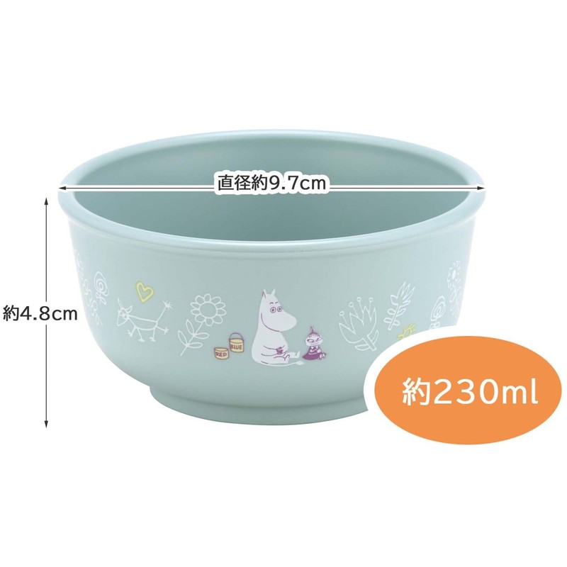 Skater XP23AG-A Baby Dinnerware, Rice Bowl, For Kids, About 5