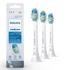 Philips Sonicare Optimal Plaque Control Replacement Brush Heads, White, 3 pack, HX9023/92