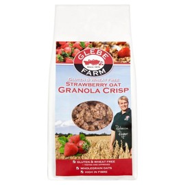Glebe Farm Gluten Free Strawberry Oat Granola Crisp (375g)