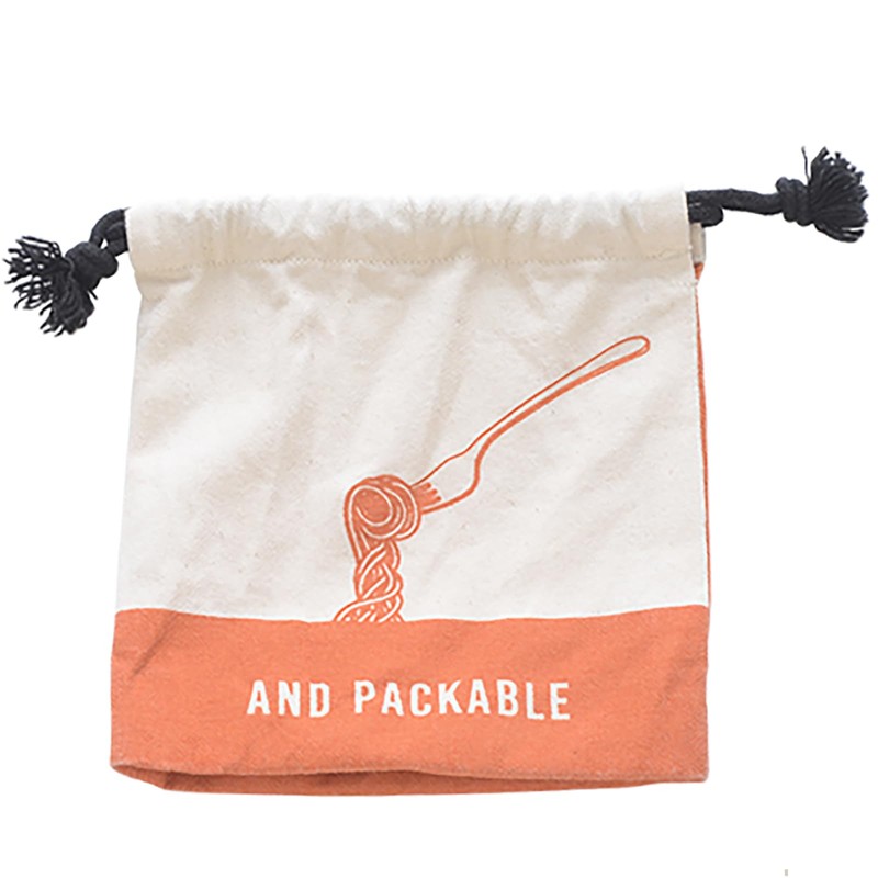 Packable Drawstring Pouch, Small Items, Travel, Inner Bag, Approx. 6.3