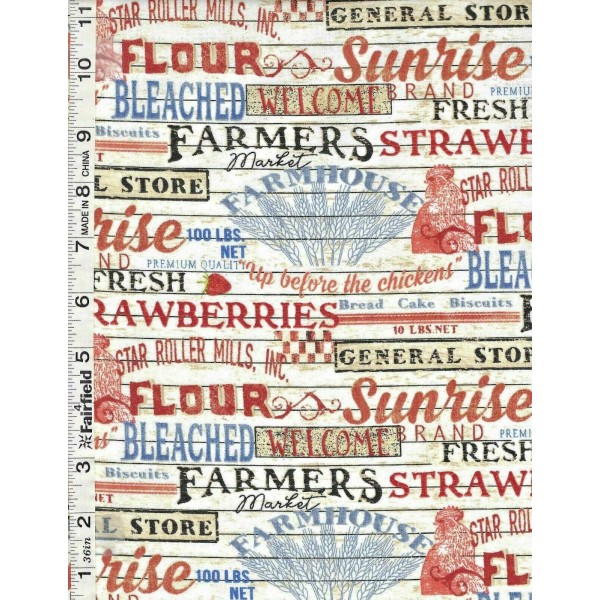 3 Wishes Fabric Patriotic Summer Signs by 3 Wishes Fabric