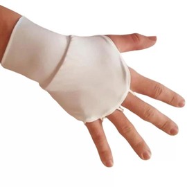 IceRays SPF 50+ UV Protection Hand Cover (1 pair), L-XL / Beige