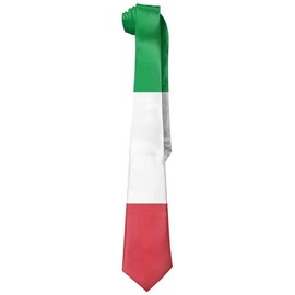 Tie Funny Neckties Colorful Italian Flag Fashion Wide Novelty Neck Ties For Men teen