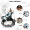 Ceramic Incense Burner, Waterfall Flowing Incense Holder, Exquisite Incense Cone